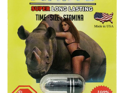 Rhino: Super Long Lasting (Yellow) 500k Male Enhancement