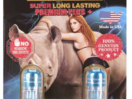 Rhino: Super Long Lasting Double Pack, 2,000,000