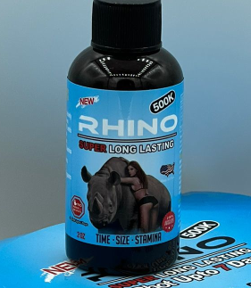 Rhino Super Long Lasting Blue 500k Liquid Shot