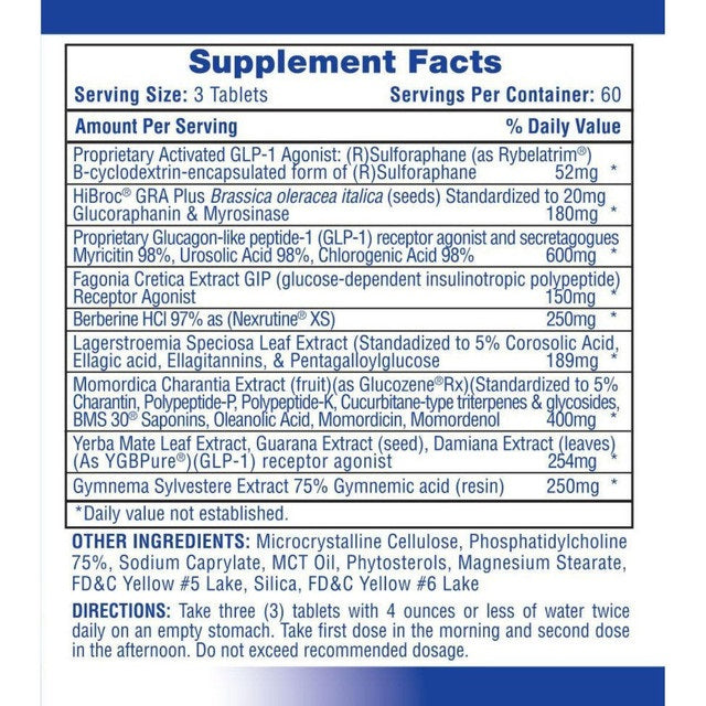 Hi-Tech: Slimaglutide, 180 Tablets