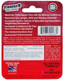 Stamina 9 Male Enhancement