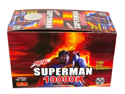 Superman 10000K Male Enhancement
