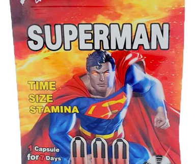Superman Titanium 700k (Triple Pack) Male Enhancement