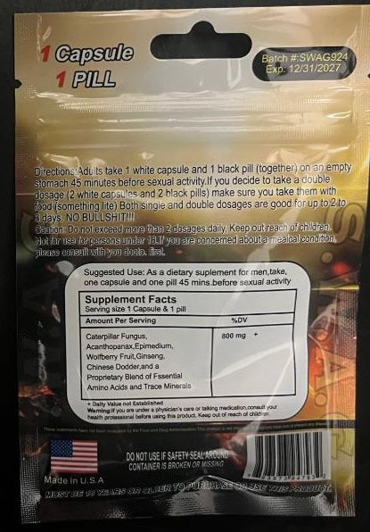 S.W.A.G. Platinum 5000 Male Enhancement
