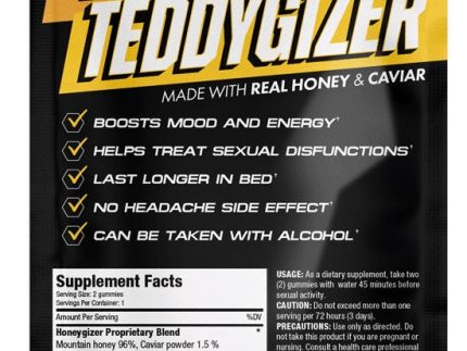Teddygizer Gummy & Caviar Yellow Package
