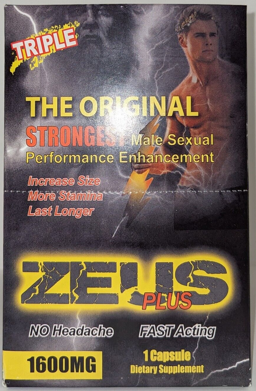 Zues Plus Male Enhancement Triple Pack