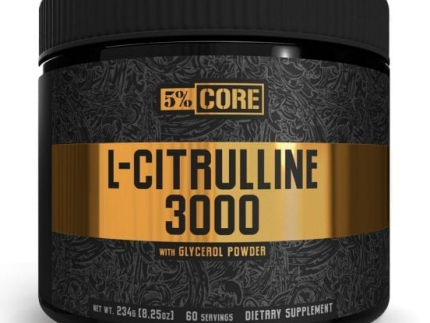 5% Nutrition: L-Citrulline, 60 Servings
