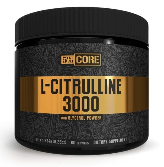 5% Nutrition: L-Citrulline, 60 Servings