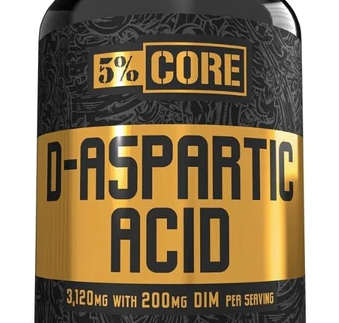 5% Nutrition: D-Aspartic Acid, 150 Capsules