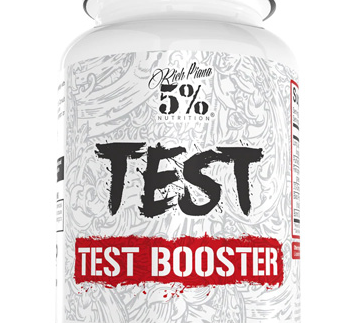 5% Nutrition: Test, 120 Capsules