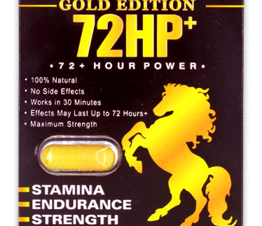 72HP+: Gold Edition Male Enhancement