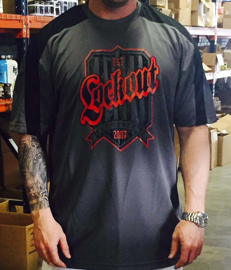Lockout: Dri-fit Grey, Black 2007 Large