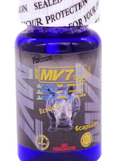 Rhino: MV7 Platinum, 6 Count Bottle