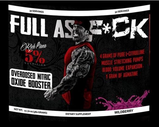 5% Nutrition: Full as F*ck, 30 servings