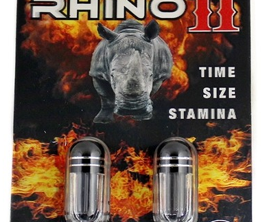 RHINO: RHINO 11 PLATINUM 5000K DOUBLE, MALE ENHANCEMENT