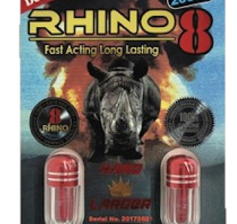 Rhino 8 Supreme 2000k Double Capsule
