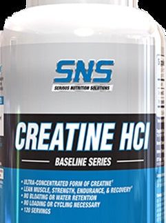 SNS: Creatine HCI, 120 Capsules