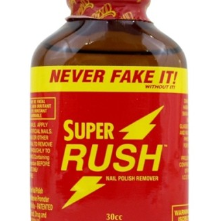 Super Rush: Nail Polish Remover Red Bottle 30ml