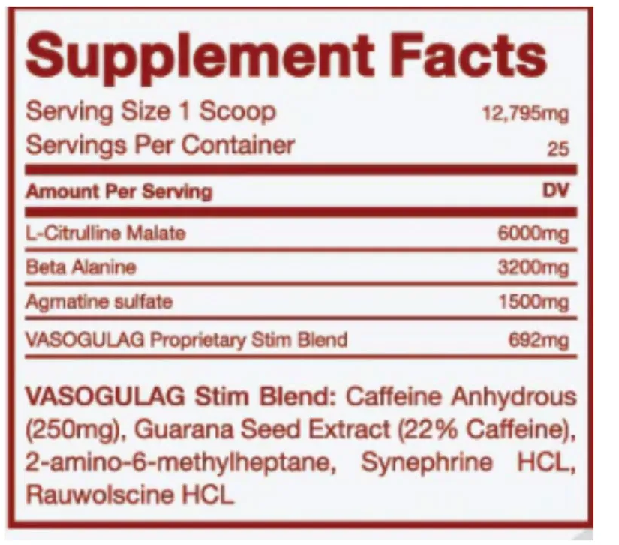 Just Vibes: The Gulag Pre-Workout