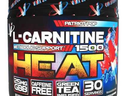 VMI: L-Carnitine Heat 1500 Powder, Patriot Pop