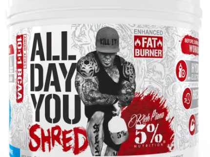 5% Nutrition: All Day You May Shred