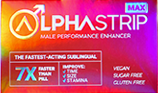 Alpha Strip Max 7X Red Male Enhancement