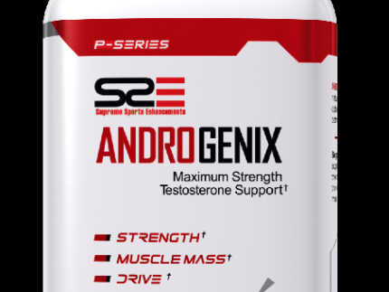 Supreme Sports Enhancements: Androgenix, 120 Capsules