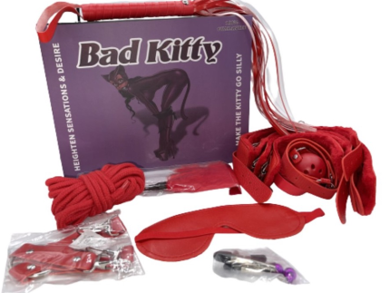 Bad Kitty: 10 Piece Bondage Kit