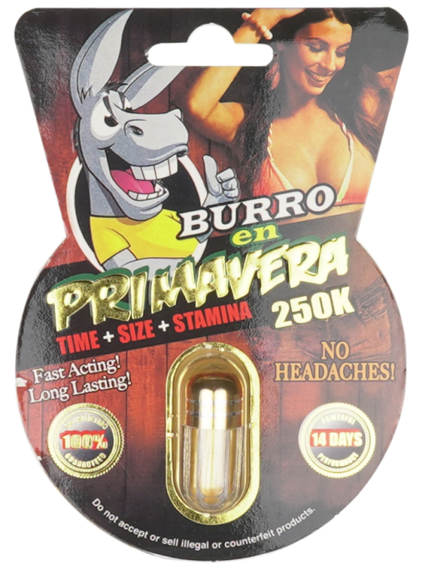 Burro En Primavera 250k Male Enhancement