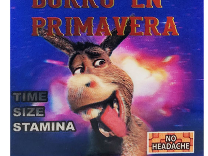Burro En Primavera, 30000 Blue/Purple Packaging