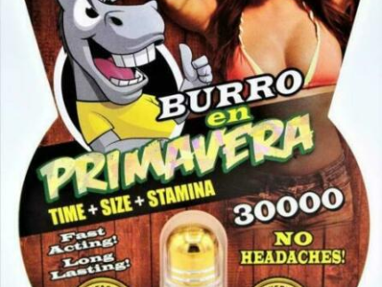 Burro en Primavera, 30000