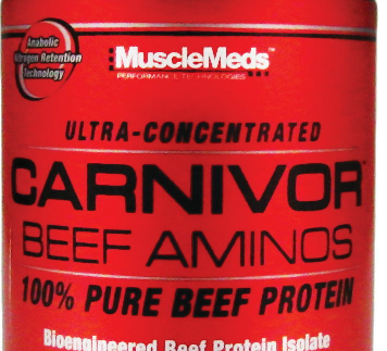MuscleMeds: Carnivor Beef Aminos, 300 Tablets