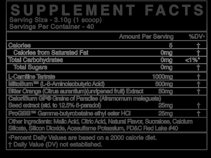 BlackMarket: Cuts Heat, 40 Servings