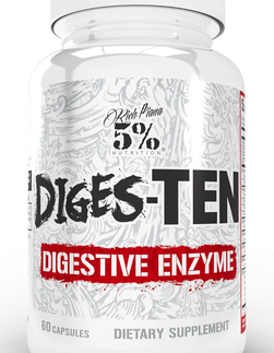 5% Nutrition: Diges-TEN, 60 Capsules