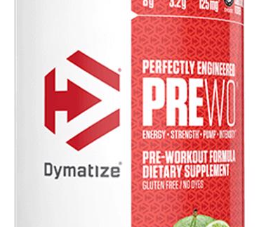 Dymatize: PreWO, Sweet Cherry Lime
