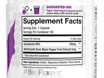 Nutra Innovations: Epicatechin, 90 Capsules