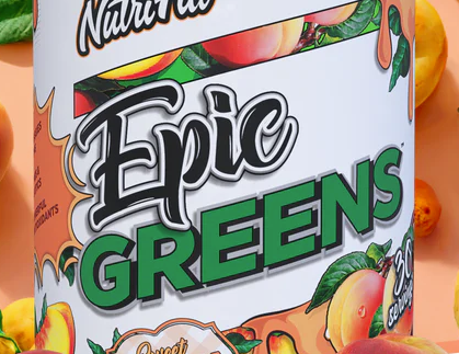 Nutrifitt: Epic Greens, Sweet Georgia Peach