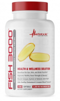 Metabolic Nutrition: Fish 3000, 180 Softgels