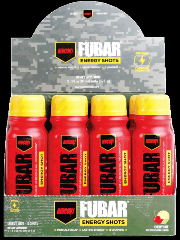 Redcon1: FUBAR Energy Shot, Cherry Lime