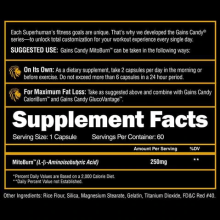 Alpha Lion: Gains Candy Mitoburn 60 Servings