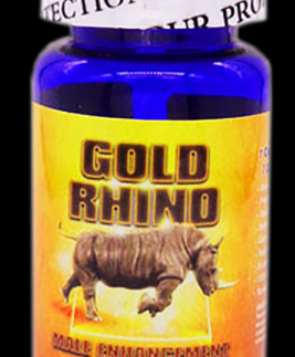 Rhino: Gold Rhino Male Enhancement 6 Count Bottle