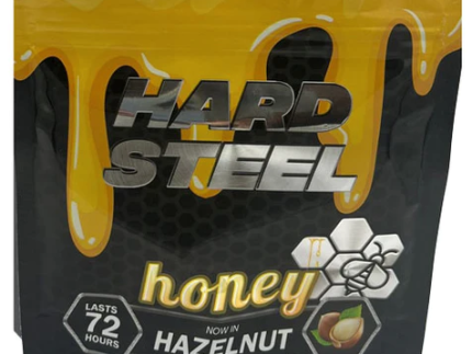 Hard Steel: Hazelnut Male Enhancement Honey 12 Packet Bag