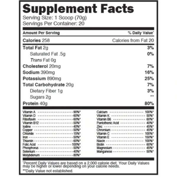 Gaspari: Ideal Meal, 3lb