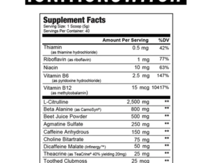 Axe & Sledge: Ignition Switch Pre-Workout