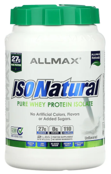 Allmax: Isonatural Unflavored, 2lb