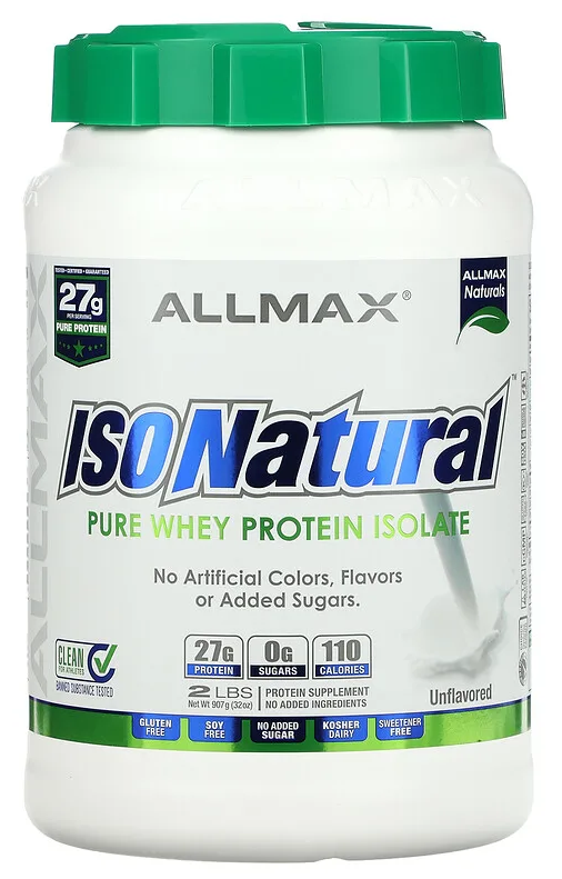 Allmax: Isonatural Unflavored, 2lb