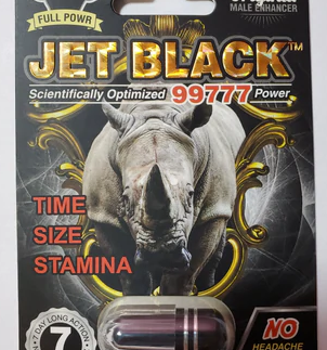 Rhino: Jet Black 99777 Male Enhancer