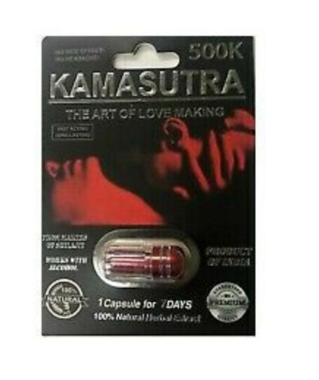 Kamasutra: 500k Male Ehancement Triple (Pouch of 3)