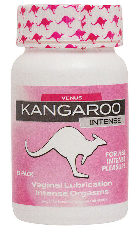 KANGAROO: INTENSE PINK WOMAN ENHANCEMENT, 12 COUNT BOTTLE
