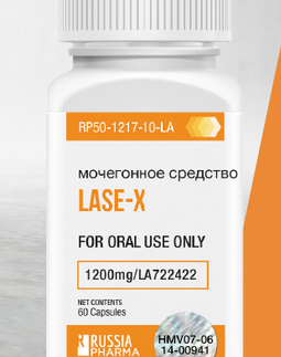 Russia Pharma: Lase-X 60 Capsules